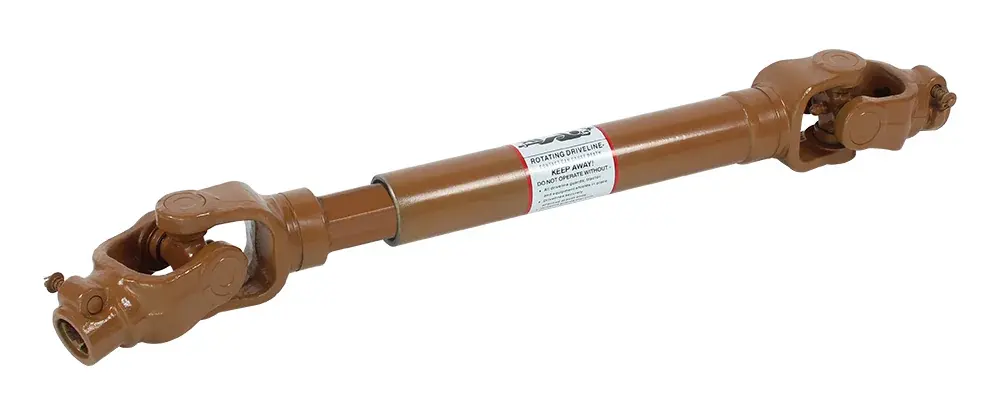 PTO Shaft without protective cover